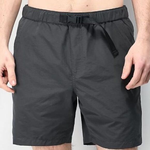 Empyre Dixon Grey Elastic Waist Swim Trunks - Picture 1 of 7